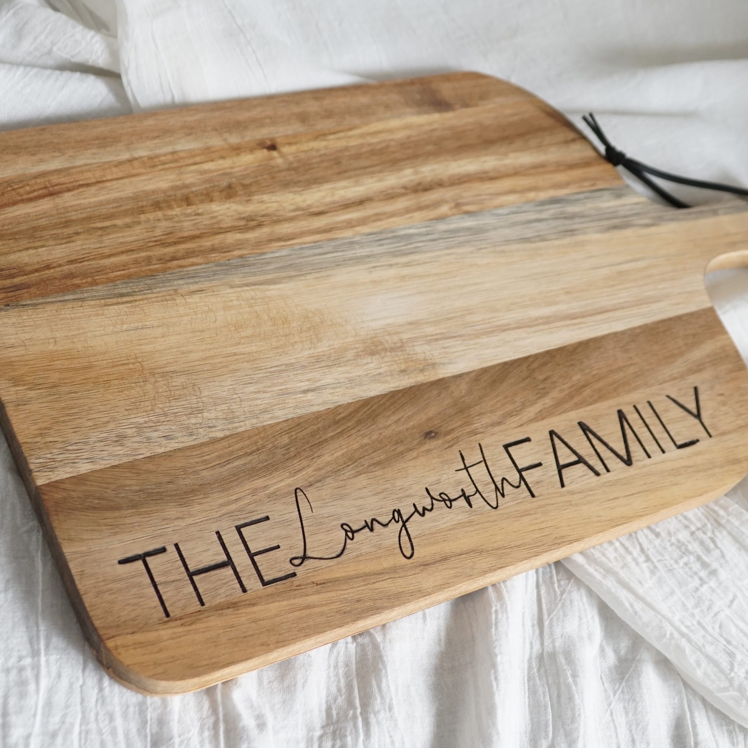 personalised custom bespoke wooden chopping boards