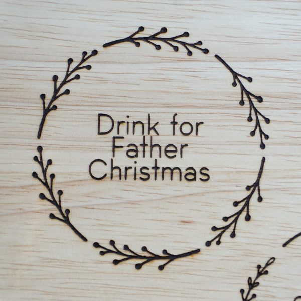 Personalised childrens christmas plate
