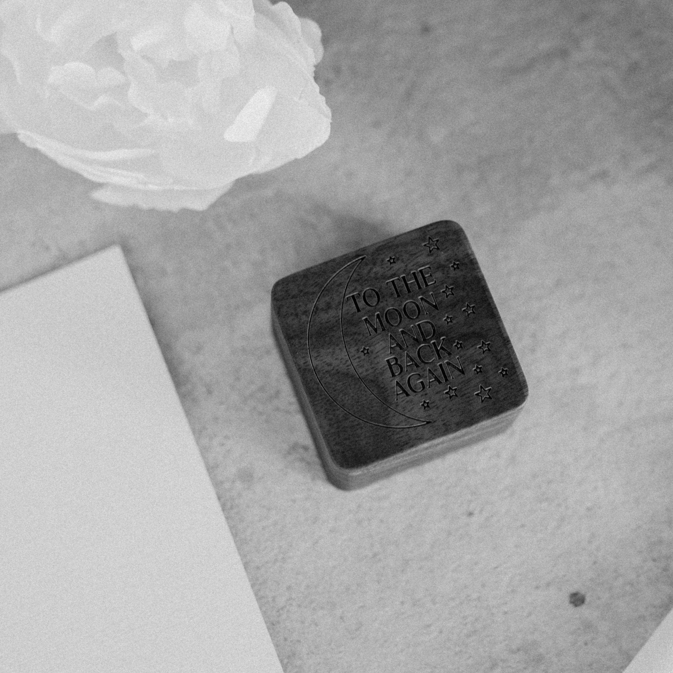 personalised wedding ring box