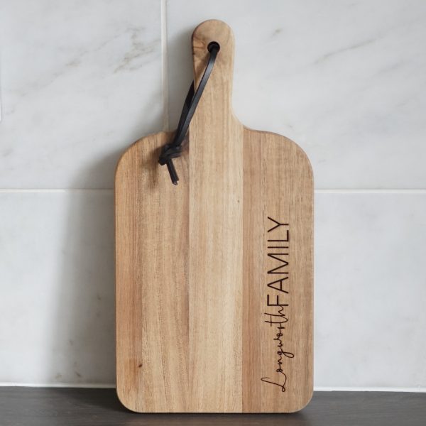 personalised custom bespoke wooden chopping boards