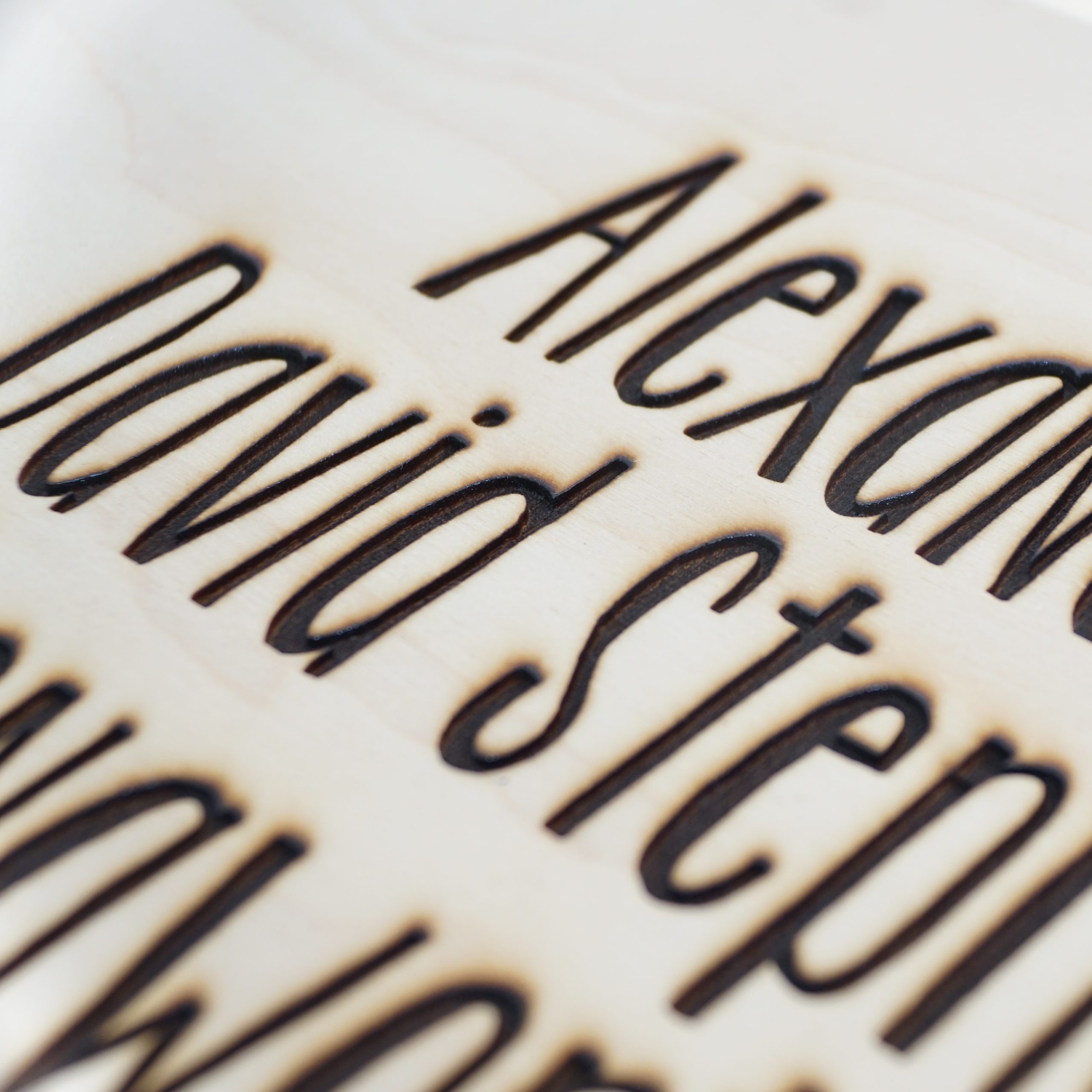 wooden childrens personalised memory box