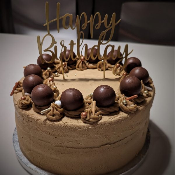 Happy Birthday Cake topper